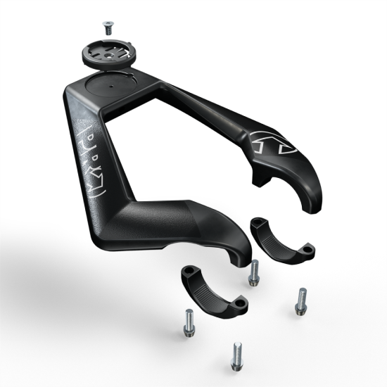 PRO 碳纖維附助把手 31.8MM / PRO COMPACT CARBON CLIP-ON 31.8MM / W. COMPUTER MOUNT