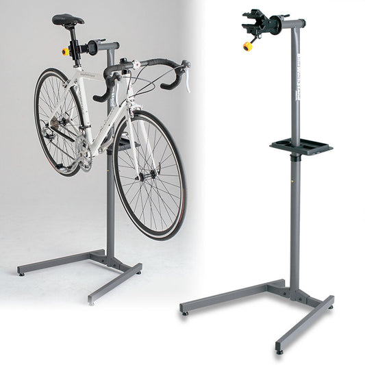 Minoura W-3100 單車維修架-灰黑色 / Minoura W-3100 Bike repairs stand with tool tray set Dark Gray