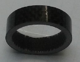 Carbon fiber fork basin meson-glossy-1-/1/8 inch-10MM / CARBON SPACER~GLOSSY~1-/1/8IN~10MM 