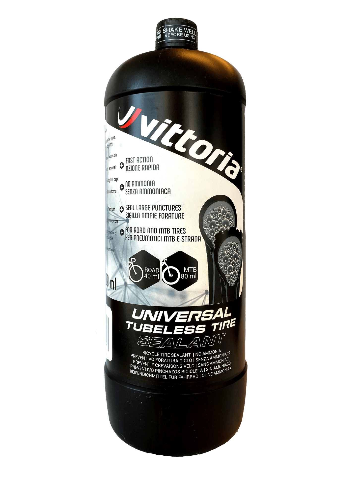 VITTORIA ULTIMATE tubeless tire anti-explosion fluid/VITTORIA ULTIMATE TUBELESS TIRE SEALANT