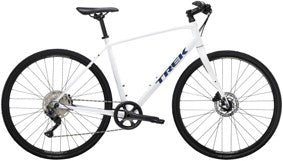 TREK 2023 FX 3 DISC Aluminum Disc Brake Flathead Road Bike - White WT-M / TREK 2023 FX 3 DISC BIKE -WT-M
