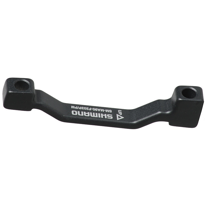 SHIMANO eight-inch front disc code-straight to straight SM-MA90-F203PPM for 180 front fork/SHIMANO MOUNT ADAPTER FOR DISC BRAKE CALIPER