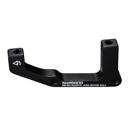 SHIMANO 八吋後碟碼-直轉橫~SM-MA-R203P/S / SHIMANO REAR DISC BRAKE ADAPTER~SM-MA-R203P/S