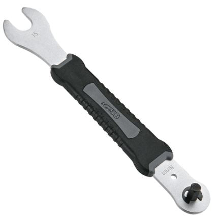 SUPER B three-in-one assembly and disassembly pedal wrench~TB-MW60 / SUPER B 3 IN 1 PEDAL WRENCH~TB-MW60