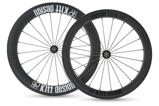 TERN KITT DESIGN Carbon fiber (steel wire) wheel set front and rear wheel set Carbon Alu-spoke Wheelset (Rim-Brake)