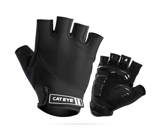 CATEYE Light and Shadow Ability Short Finger Gloves~Black/ CATEYE AR PRO SF GLOVES