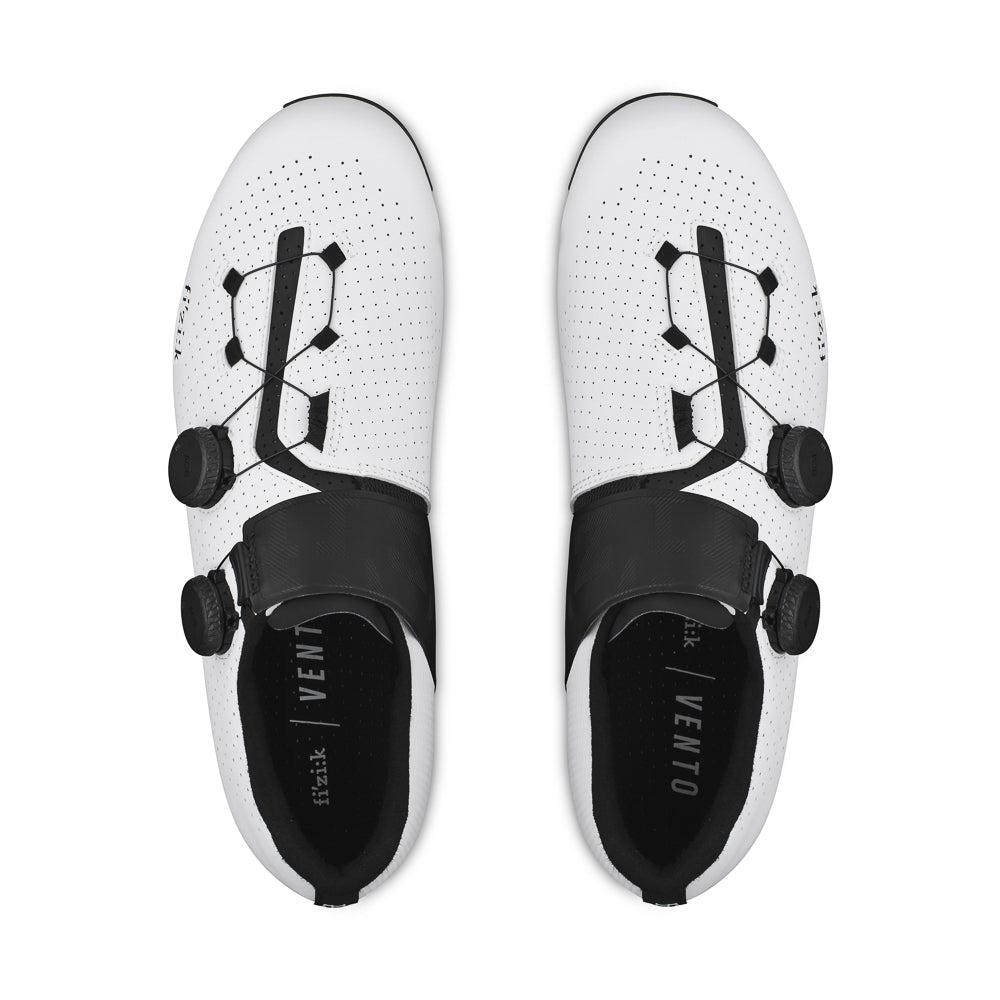 Fizik Vento Infinito Carbon 2 Road Shoes (Wide Fit)-White/Black/ Fizik Vento Infinito Carbon 2 Road Shoes Wide Fit-White/Black