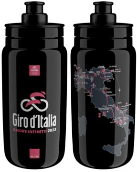 ELITE FLY 水壺-2023-環意特別版-黑色 / ELITE FLY BOTTLE 2023 GIRO D'ITALIA BLACK MAP