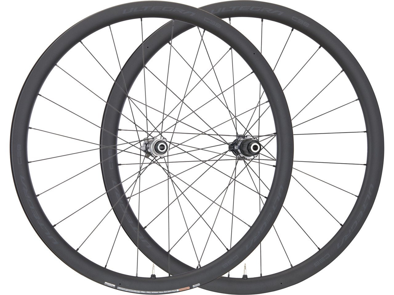 SHIMANO ULTEGRA DISC BRAKE CENTER LOCK TUBELESS WHEEL WH-R8170-C60-TL