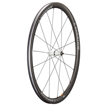 BONTRAGER AEOLUS 3 D3 inner and outer sports car front wheel ~ white / BONTRAGER AEOLUS 3 D3 CLINCHER FRONT WHEEL-WH