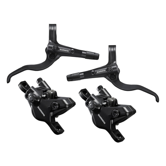 SHIMANO MT401樹脂皮-2活塞-碟掣套裝 (J-Kit) / SHIMANO MT401 DISC BRAKE SET -RESIN PAD(W/O FIN) (J-Kit)