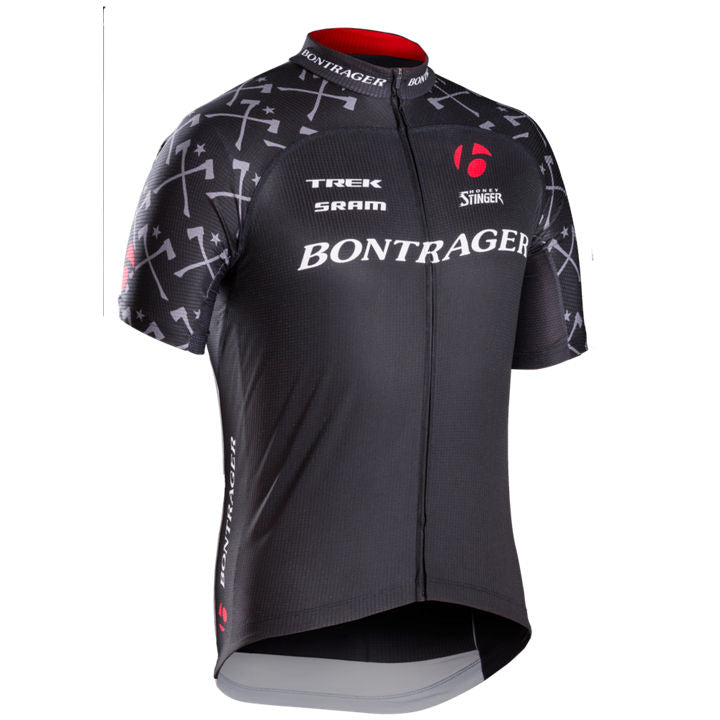 BONTRAGER PRO REPLICA short-sleeved cycling shirt ~ black / BONTRAGER PRO REPLICA JERSEY ~ BLACK