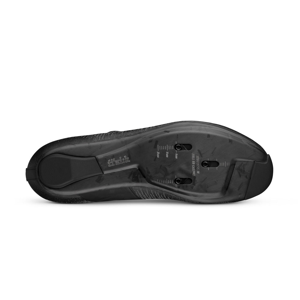 Fizik Vento Infinito Knit Carbon 2 Road Shoes (Wide)-Black Mesh/ Fizik Vento Infinito Knit Carbon 2 Road Shoes Wide Fit-Dark