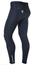 ATLAS Men's nine-point cycling pants (5th generation trouser pads) ~SL-729-B~ Black, 12-18℃ / ATLAS MEN TIGHT-5TH~SL-729-B~BLACK ~12-18℃