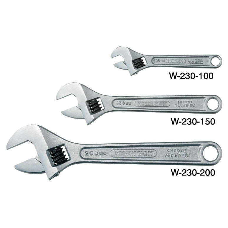 HOZAN W-230-150 ADJUSTABLE WRENCH/HOZAN W-230-150 ADJUSTABLE WRENCH