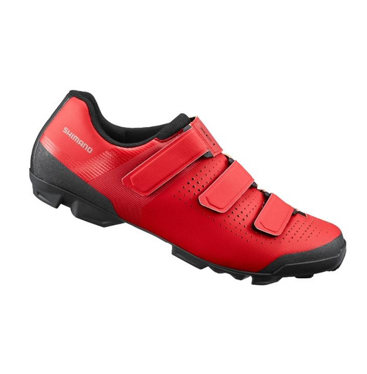 SHIMANO SH-XC100 爬山車鞋-紅色/ SHIMANO SH-XC100 MTB SHOES-RED