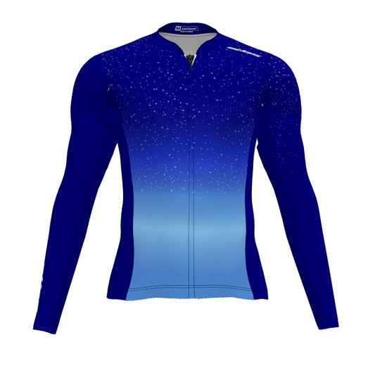 ATLAS 2021 Men's Cool Black Multi-section Circulation Lightweight Long-Sleeved Jersey-Xingkong/ Atlas Men Long Jersey, Stella