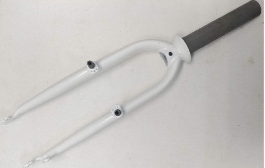 TERN Repair Parts - LINK D8 20" Steel Front Fork - White Steel Fork - White