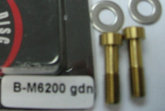 A2Z B-M6200 titanium screws (two in 1 pack) / A2Z B-M6200 TITANIUM BOLTS (2PCS/BAG)
