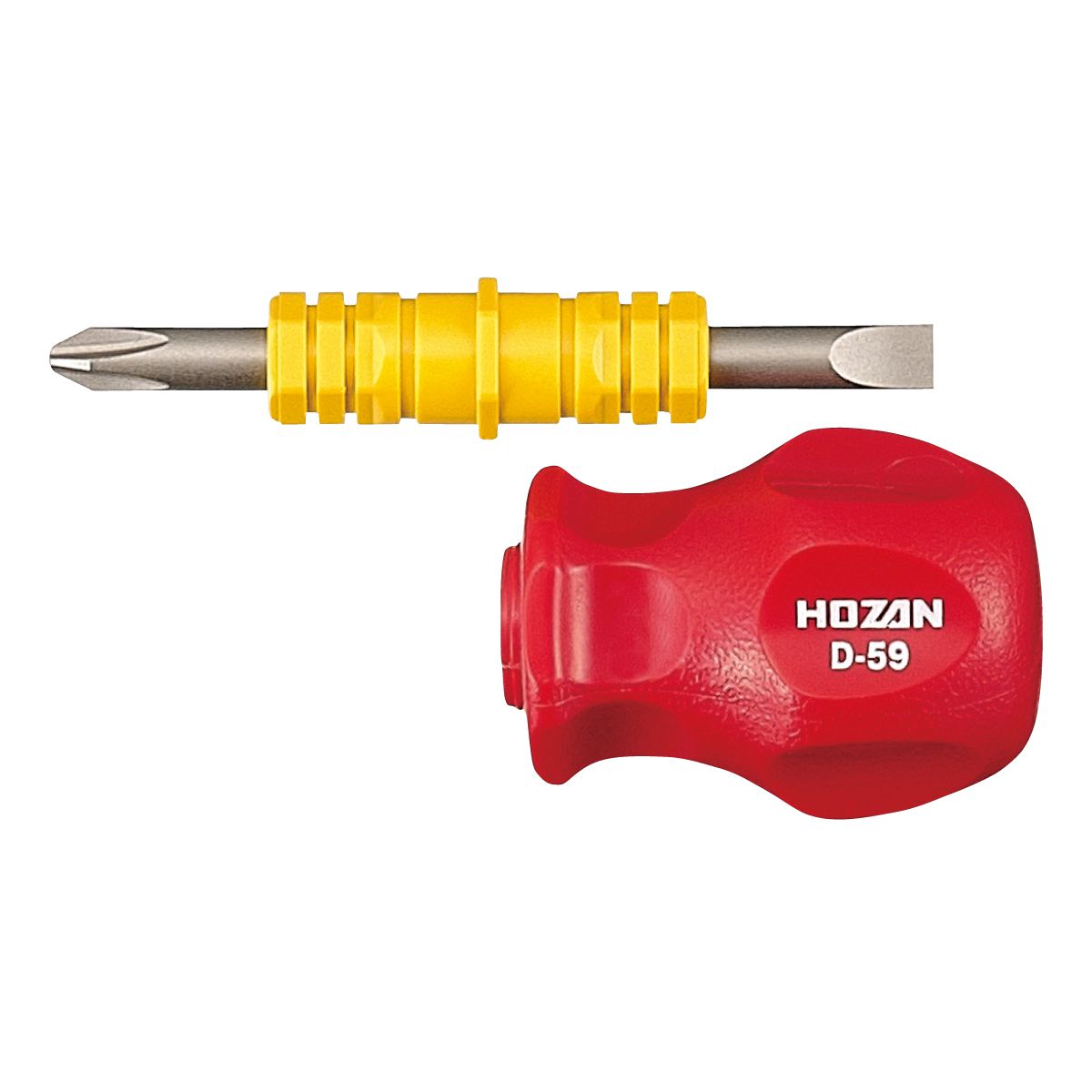 HOZAN D-59 短型可轉換螺絲批 / HOZAN D-59 REVERSIBLE STUBBY SCREWDRIVER