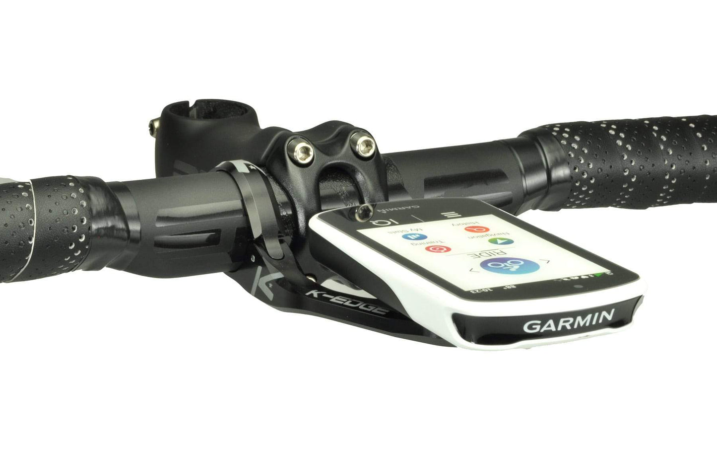 K-edge Garmin 31.8mm front handlebar meter*extended type*extension code MAX XL Mount, 31.8mm (black)