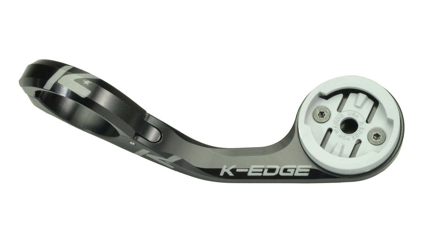 K-edge Wahoo 31.8mm車頭把手咪錶延伸碼/Max 版 (*加長型*黑色) - MAX XL Mount 31.8mm, Black Anodize