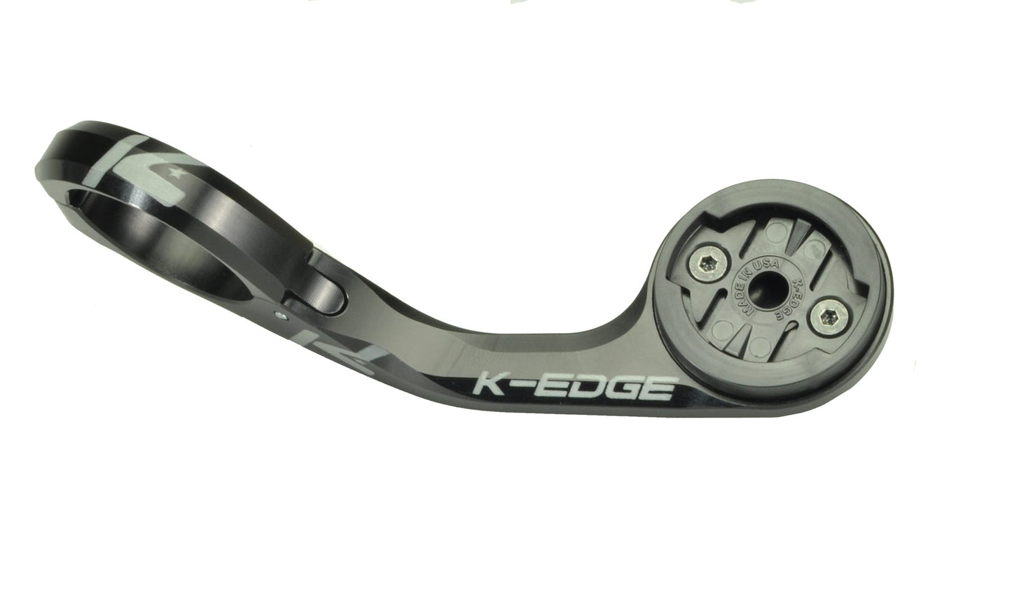 K-edge Garmin 31.8mm front handlebar meter*extended type*extension code MAX XL Mount, 31.8mm (black)