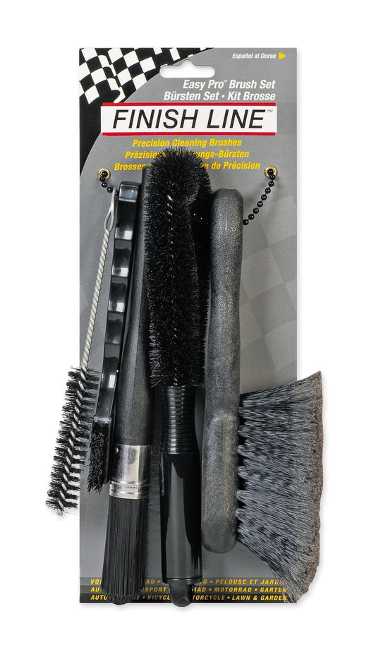 FINISHLINE MECHANIC Cleaning Brush 5-piece set (6 sets in a box) / FINISHLINE MECHANIC BRUSH SET (EASY PRO SET)