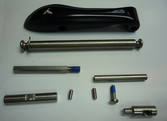 TERN first generation LINK C7 frame folding box FBL / PARTS LATCH KIT, FBL JOINT, BLACK