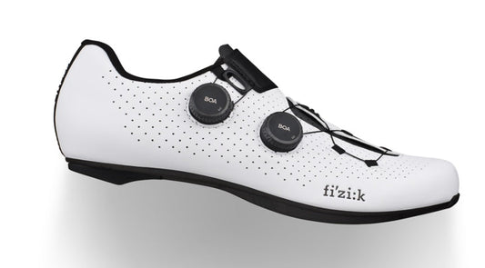 Fizik Vento Infinito Carbon 2 公路車鞋(闊頭)-白黑色 / Fizik Vento Infinito Carbon 2 Road Shoes Wide Fit-White/Black