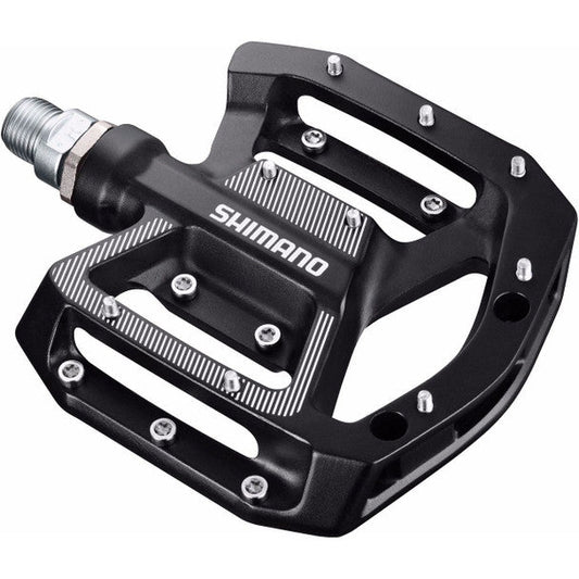 SHIMANO Mountain Bike Flat Pedal-Silver-PD-GR500-S / SHIMANO FLAT PEDAL-SILVER-PD-GR500-S