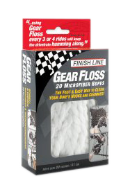FINISHLINE GEAR FLOSS bicycle cleaning cotton thread (12 pieces in a box)/ FINISHLINE GEAR FLOSS