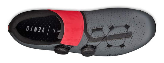 Fizik Vento Infinito Carbon 2 公路車鞋-灰紅色-41碼 / Fizik Vento Infinito Carbon 2 Road Shoes-Grey / Coral