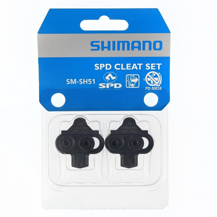 SHIMANO fixed shoe size-SM-SH51-without backing (ISMSH51) / SHIMANO SPD CLEAT ASSEMNLY-SM-SH51