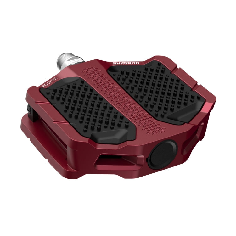 SHIMANO flat pedal PD-EF205/ SHIMANO PEDAL PD-EF205-RED