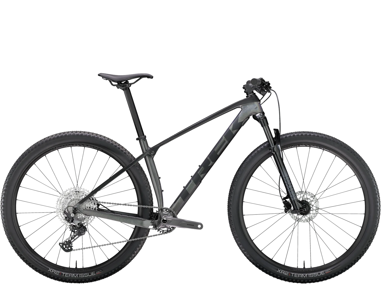 TREK 2024 PROCALIBER 9.5 Carbon Fiber Front Suspension Bike-Gloss Dark Prismatic/Matte Trek Black-/29" / TREK 2024 PROCALIBER 9.5 CARBON BIKE 