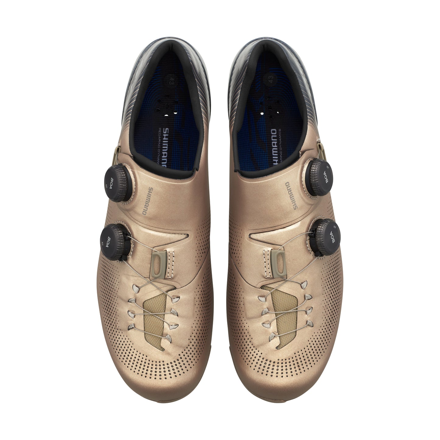 SHIMANO SH-RC903S road shoes-wide-limited edition champagne gold black/SHIMANO SH-RC903S ROAD SHOES-WIDE-GOLD/BLACK