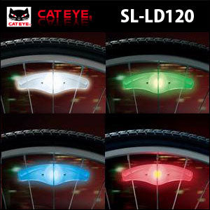 CATEYE ORBIT wheel safety light SL-LD120 / CATEYE ORBIT SAFETY LIGHT~SL-LD120