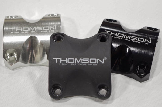 THOMSON X4 Head Pillar Cover~Silver~31.8MM~SM-H007SL / THOMSON REPLACEMENT X4 STEM CLAMP~31.8MM~SL