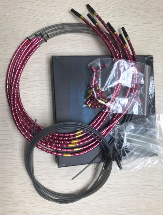 SRP/PLUM(BOX) 3.3M CNC wire, corrugated shell/ SRP/PLUM(BOX) 3.3M ALLOY BRAKE CASING