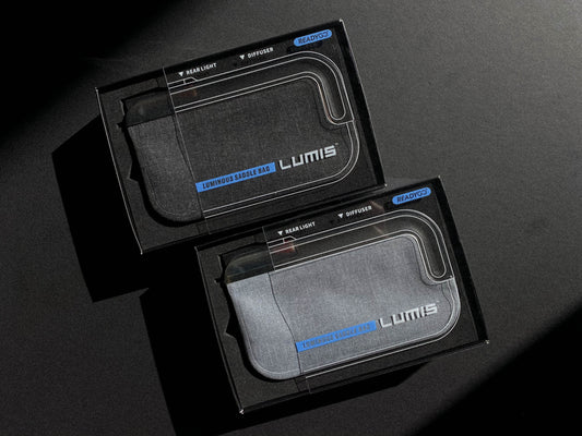 READY GO LUMIS SADDLE BAG WITH RED LIGHT SET