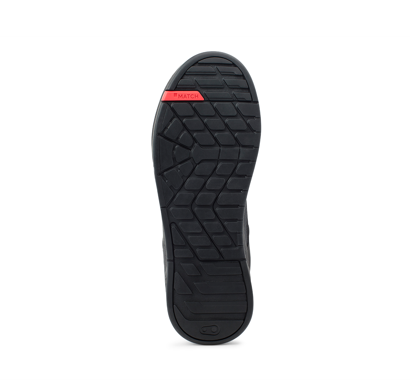 Crank Brothers STAMP LACE mountain bike flat shoes - black and red (black sole) MTB flat shoes