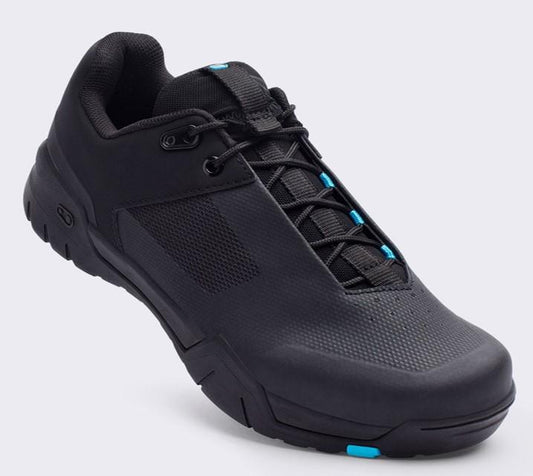 Crank Brother MALLET E LACE Clip-in mountain bike shoes-black blue (black sole) MTB clip-in shoes