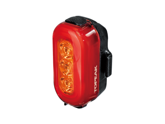 Topeak Taillux 100 USB Rechargeable Tail Light-Red/Yellow/ Topeak Taillux 100 USB Rechargeable Tail Light-R/Y, TMS093RY