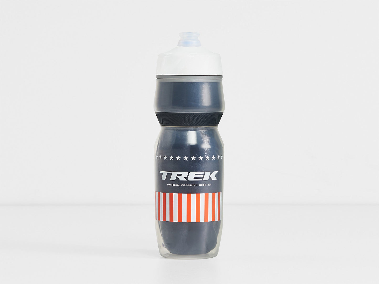 Bontrager Trek Voda Ice Stars and Stripes保溫水壺Nautical Navy/White 20oz(591 ml)/Bontrager Trek Voda Ice Stars and Stripes Insulated Water Bottle Nautical Navy/White 20oz(591 ml)