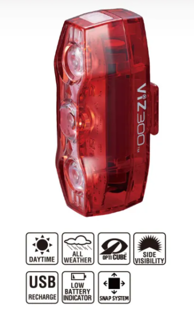 CATEYE ViZ USB 輕便尾燈/ CATEYE ViZ USB SAFETY LIGHT