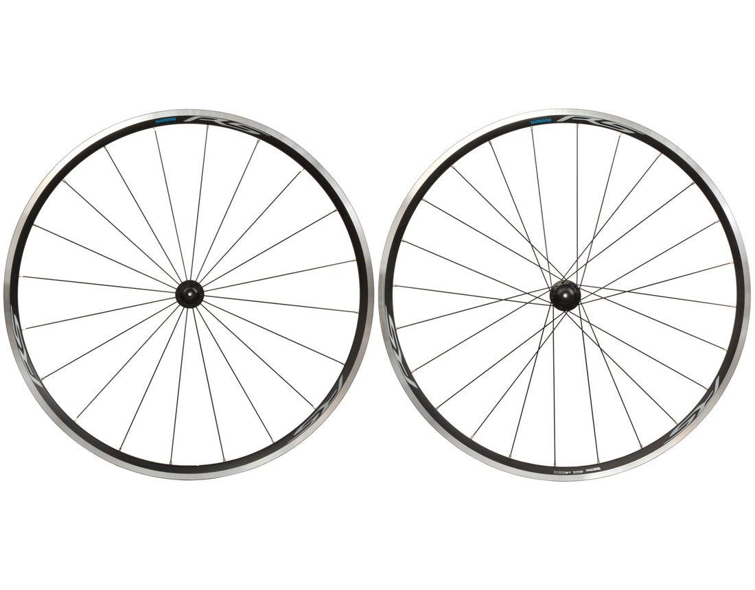 SHIMANO 開口呔跑車轆-黑色-WH-RS100 / SHIMANO CLINCHER WHEEL-BLACK-WH-RS100