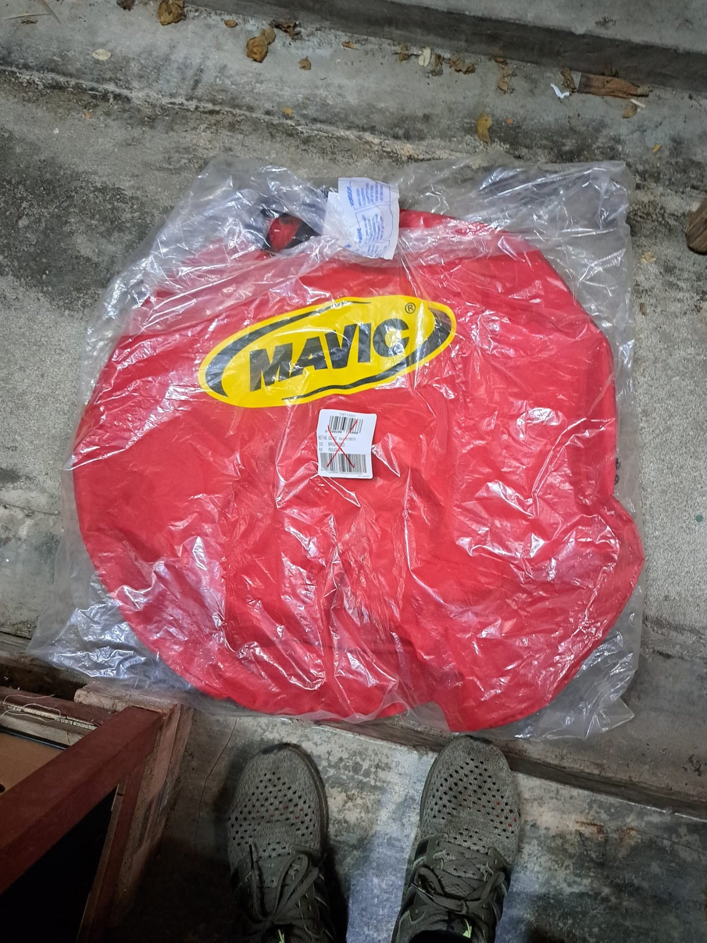 MAVIC KSYRIUM ES 特別版轆袋~紅色/ MAVIC KSYRIUM ES WHEELBAG~RED