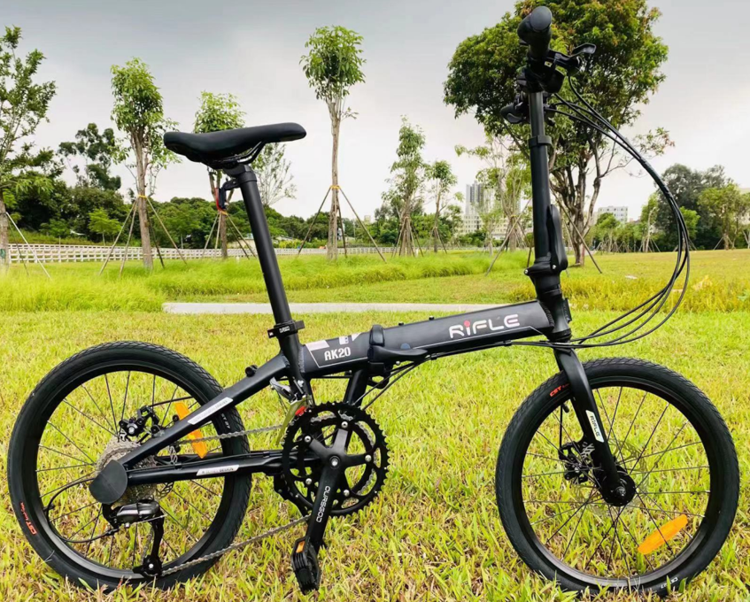 RIFLE AK20 20-inch 18-speed aluminum alloy disc folding bike-20