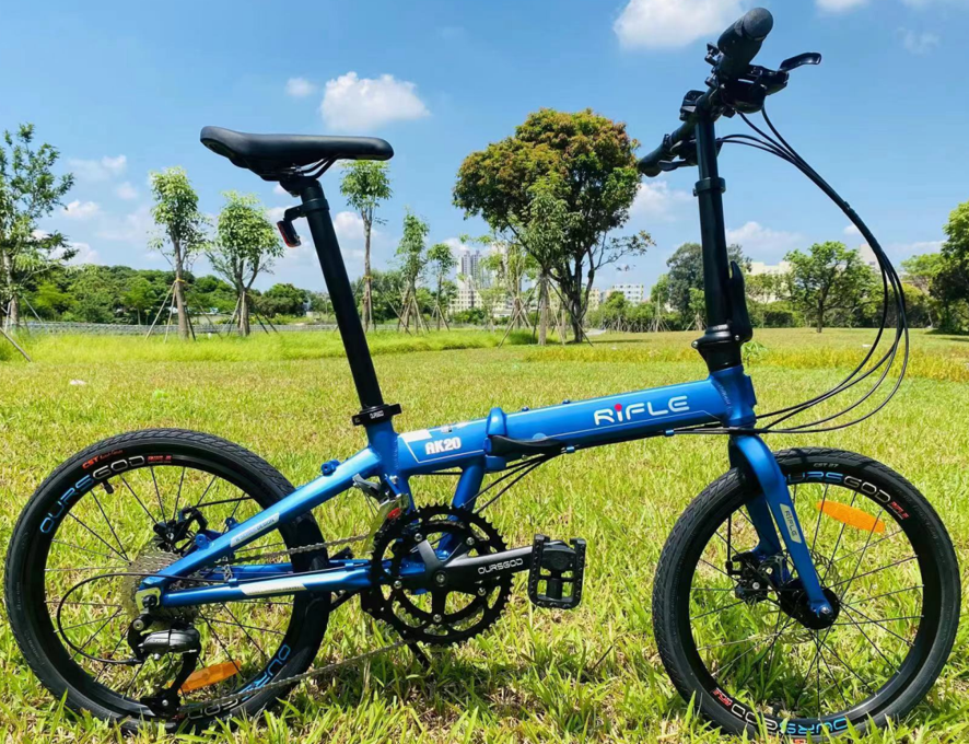 RIFLE AK20 20 18 20 RIFLE AK20 18 SPEED ALLOY DISC BRAKE FOLDING BIKE 20
